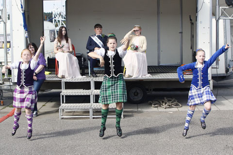 Kirkcudbright Parade August 2025 